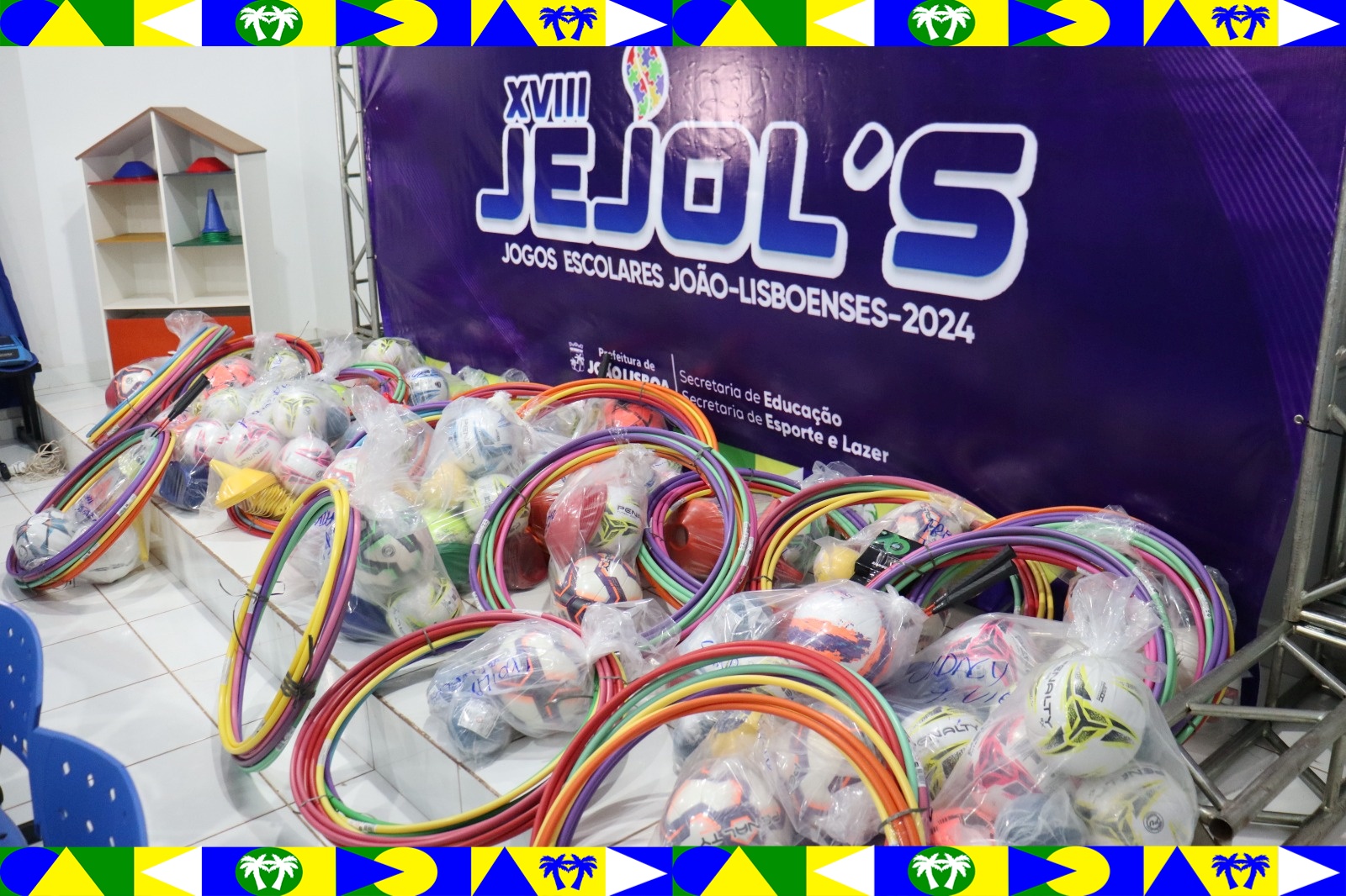 Entrega de Kits Esportivos Inicia JEJOL's 2024 com Compromisso e Dedicação